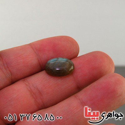 نگین انگشتر لابرادوریت خوشرنگ و خوش طرح _کد:16133