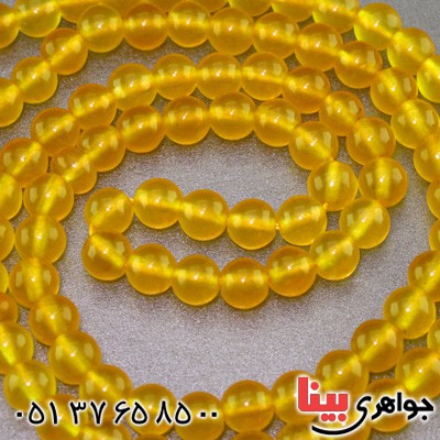 تسبیح عقیق شرف الشمس 101 دانه ای درجه یک _کد:16144
