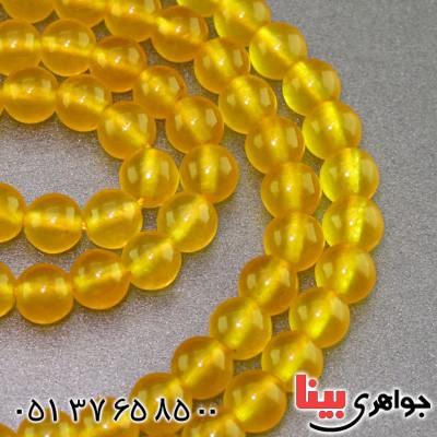 تسبیح عقیق شرف الشمس 101 دانه ای درجه یک _کد:16144