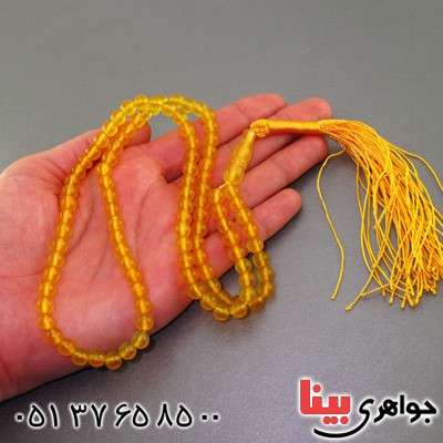 تسبیح عقیق شرف الشمس 101 دانه ای درجه یک _کد:16144