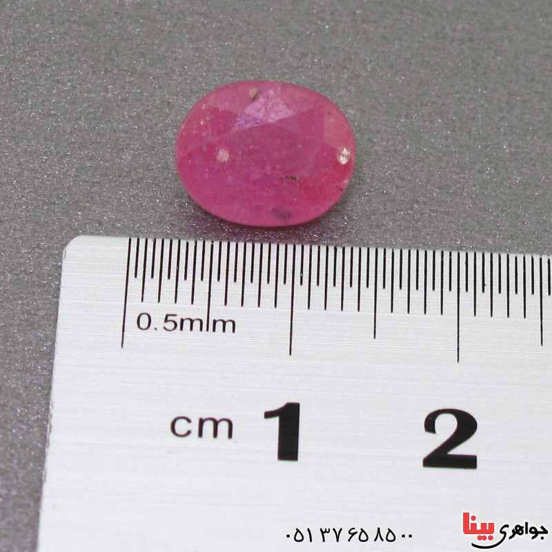 نگین انگشتر یاقوت سرخ عالی _کد:16293