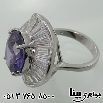 انگشتر آمتیست درشت باگت ریلی