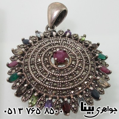 گردنبند چند جواهر درشت خورشید