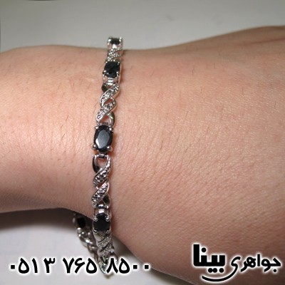 دستبند یاقوت کبود پاپیونی
