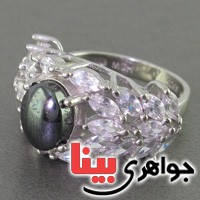 صینی هفت جلاله رودیوم درشت زنانه _کد:16711 صینی هفت جلاله رودیوم درشت زنانه _کد:16711