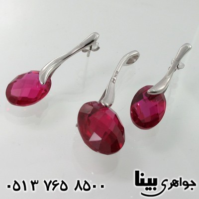 سرویس یاقوت سرخ برگ بیضی