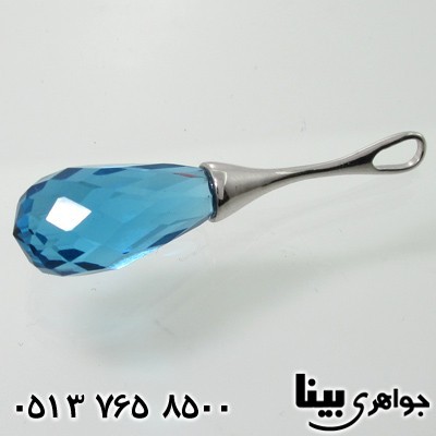 سرویس توپاز آبی طرح غنچه