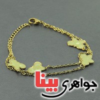 دستبند استیل روکش آب طلا دستبند استیل روکش آب طلا