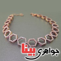 دستبند نقره زنانه مدل مانا دستبند نقره زنانه مدل مانا
