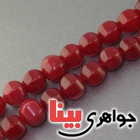 تسبیح جید قرمز درشت 33 دانه ای تراشدار ممتاز تسبیح جید قرمز درشت 33 دانه ای تراشدار ممتاز