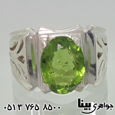 انگشتر زبرجد شبکه ای