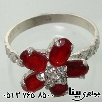 انگشتر توپاز قرمز