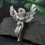 گردنبند نقره زنانه با طرح فرشته _کد:۱۷۵۷۹