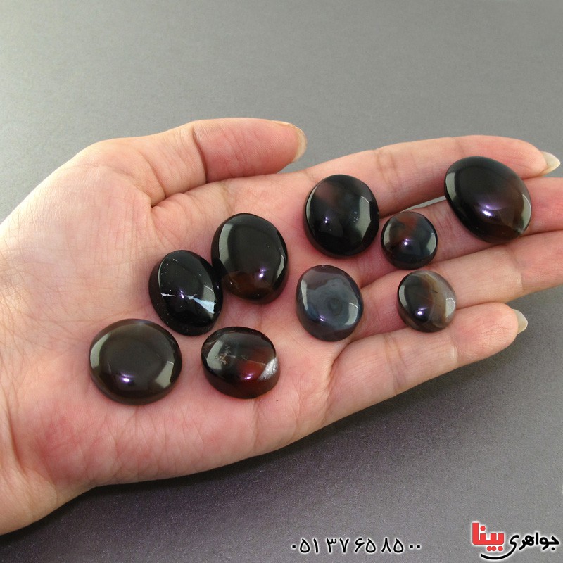نگین انگشتر عقیق یمنی جزع شجری بسیار خوشرنگ _کد:17592