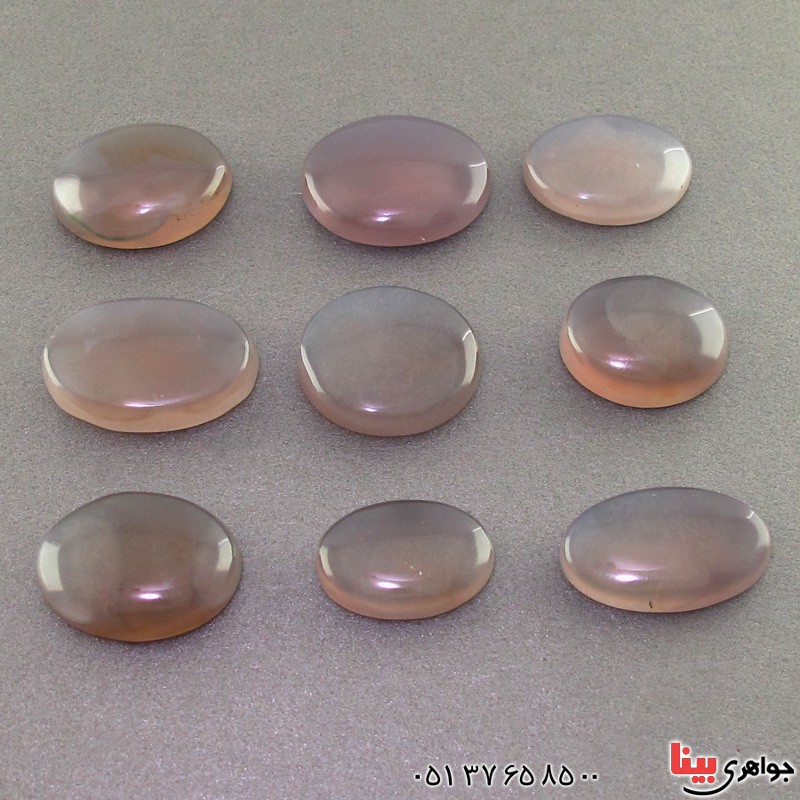 نگین انگشتر عقیق یمنی  کبود زیبا و خوشرنگ _کد:17605