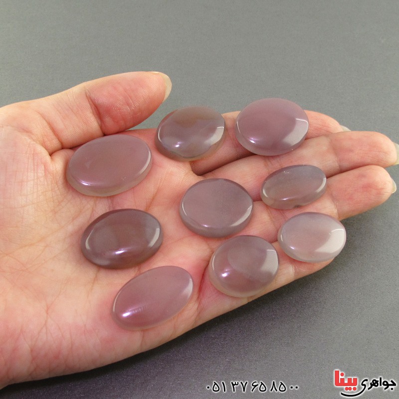 نگین انگشتر عقیق یمنی  کبود زیبا و خوشرنگ _کد:17605