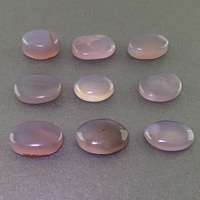 نگین انگشتر عقیق یمنی کبود 9 تایی عالی و خوشرنگ 