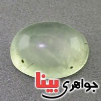 نگین انگشتر پرنیت مویی درشت بسیار زیبا نگین انگشتر پرنیت مویی درشت بسیار زیبا