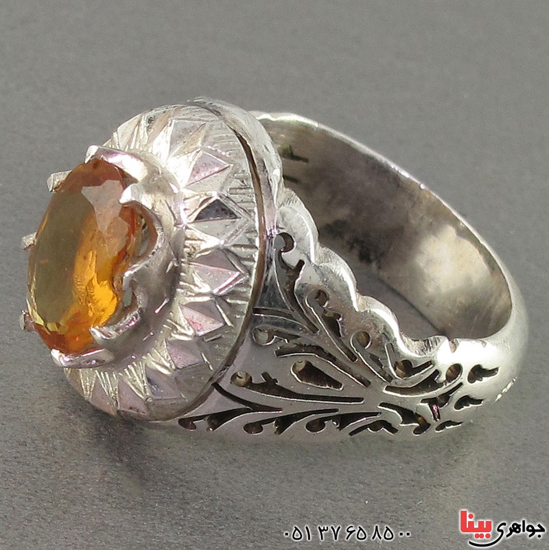 انگشتر الکساندریت درشت خوش رنگ مردانه _کد:17695