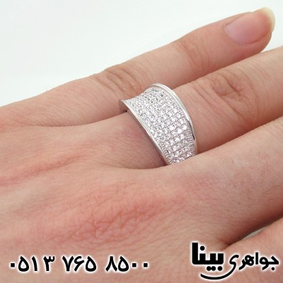 انگشتر نقره میکروسیتینگ