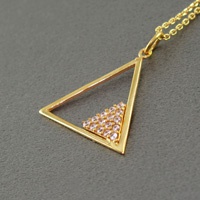 گردنبند طلا 18 عیار خاص و بسیار زیبا 