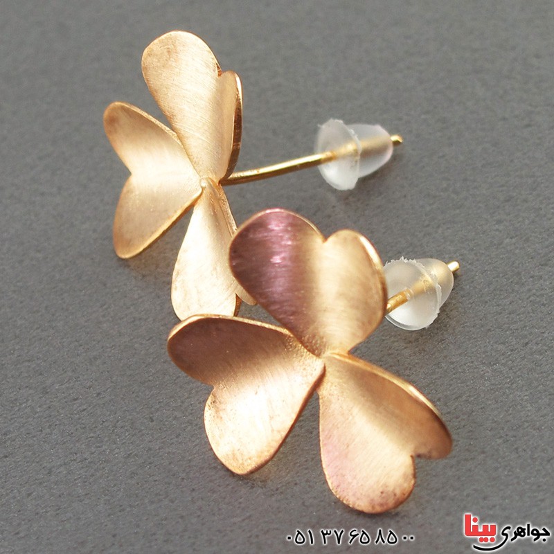 گوشواره طلا 18 عیار خاص و بسیار زیبا _کد:2670