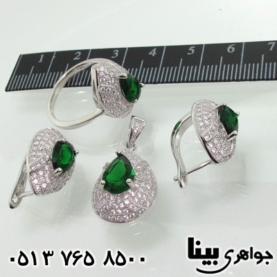 سرویس نقره طرح اشکی