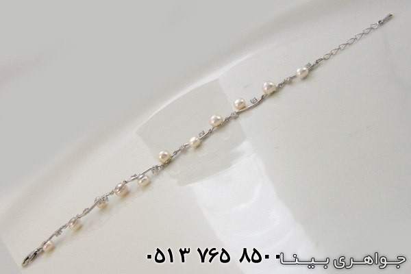 دستبند مروارید چند شاخه