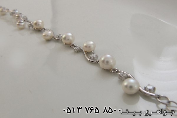 دستبند مروارید چند شاخه