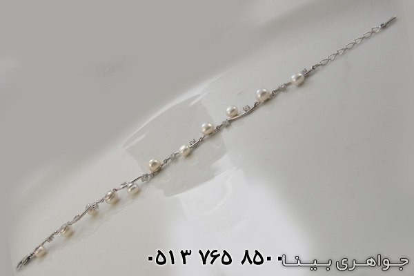 دستبند مروارید چند شاخه