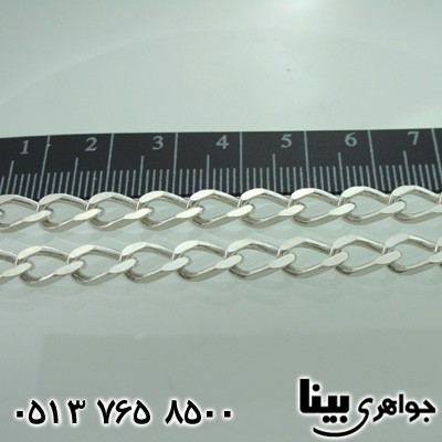زنجیر نقره حلقه اشکی