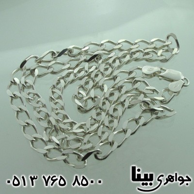 زنجیر نقره حلقه اشکی