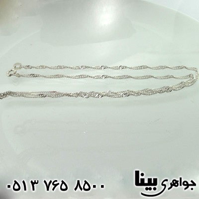 زنجیر نقره ساده