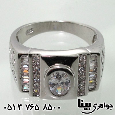 انگشتر نقره رکاب پهن