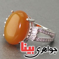 کهربایی رودیوم زنانه _کد:18124 کهربایی رودیوم زنانه _کد:18124