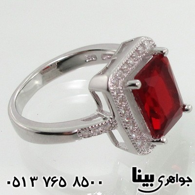 انگشتر ابسیدین سرخ
