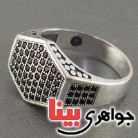 انگشتر عقیق سیاه (اونیکس) میکروستینگ مردانه انگشتر عقیق سیاه (اونیکس) میکروستینگ مردانه