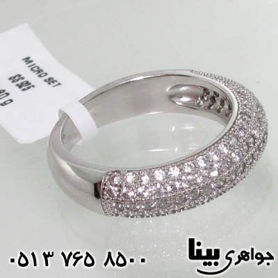 انگشتر نقره حلقه میکروسیتینگ