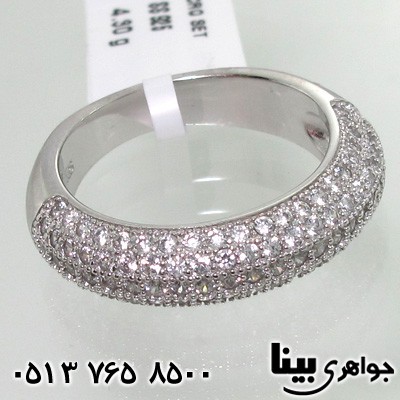 انگشتر نقره حلقه میکروسیتینگ