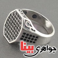 انگشتر عقیق سیاه (اونیکس) میکروستینگ مردانه انگشتر عقیق سیاه (اونیکس) میکروستینگ مردانه