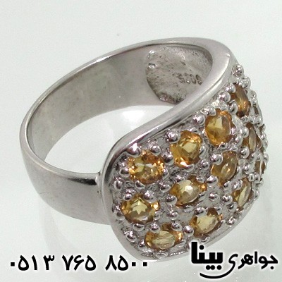 انگشتر سیترین پرنس