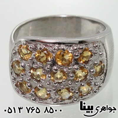 انگشتر سیترین پرنس