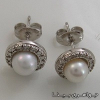 گوشواره مروارید دایره