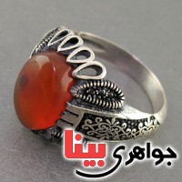 انگشتر عقیق یمنی میکروستینگ مردانه انگشتر عقیق یمنی میکروستینگ مردانه