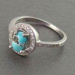 نیشابوری رودیوم زنانه کلاسیک _کد:18495