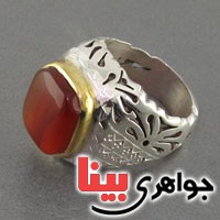انگشتر عقیق یمنی خوشرنگ مردانه درشت فاخر انگشتر عقیق یمنی خوشرنگ مردانه درشت فاخر