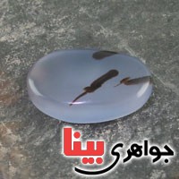 نگین عقیق یمنی کبود شجری خاص و درشت نگین عقیق یمنی کبود شجری خاص و درشت