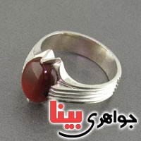 انگشتر عقیق یمنی خوشرنگ مردانه انگشتر عقیق یمنی خوشرنگ مردانه