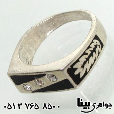 انگشتر نقره مردانه کلاسیک