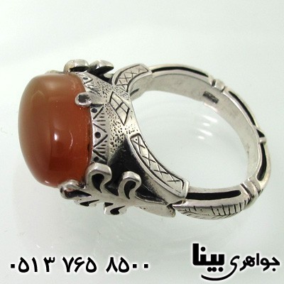انگشتر عقیق یمنی مردانه اشرافی